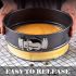 10-Inch Non-Stick Springform Cake Pan – Leak-Proof Bakeware