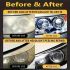 30g Headlight Renovation Kit – Headlight Polishing & Scratch Repair Cream, Restores Yellowed, Aged, Scratched, and Fuzzy Car Lights, DIY Easy Use for 90% Brightness Like New