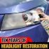 100ml Headlight Restoration Kit with Sponge – Car Headlight Oxidation Remover & Polishing Solution, Universal Lens Repair for Clear, Bright Headlamps – Quick Non-Grinding DIY Kit