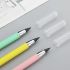 No-Sharpen Pencil with Eraser – Black Technology Creative Macaron Color Writing Pencil | Durable, Kawaii Stationery, School Supplies, Back to School, Office & Everyday Use