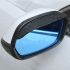 Rearview Mirror Rain Cover – 2PCS PVC Carbon Fiber Car Side Mirror Visors, Universal Fit Waterproof Guard, Sunshade & Snow Protection Accessories