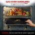 2-Pack Heavy Duty Non-Stick Oven Liners – PTFE-Coated Reusable Baking Mats for Oven Bottoms, Grills & BBQ