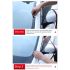 Weatherproof Rubber Pinstriping Tape for Car Windshield & Sunroof – T-Type Auto Seal Strip (1.5cm x 200cm / 78.74