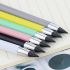No-Sharpen Pencil with Eraser – Black Technology Creative Macaron Color Writing Pencil | Durable, Kawaii Stationery, School Supplies, Back to School, Office & Everyday Use