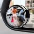2pcs Car Rearview Mirror Blind Spot Mirrors – 360° Rotatable HD Wide Angle Auxiliary Mirrors for Safe Driving, Adjustable Small Round Convex Mirrors for Cars, SUVs & Trucks