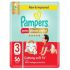 Pampers Ultimate Comfort Pants Diapers, Size 3, for Babies Weighing 6-11kg, with a Pack Containing 56 Pants – Soft, Dry, and Flexible Baby Diapers for Daily Use