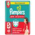 Pampers Rash Protection Pants Diapers, Size 5, 12-18kg 48 pcs Diapers with 100% Leakage Protection and Aloe Vera for Sensitive Skin